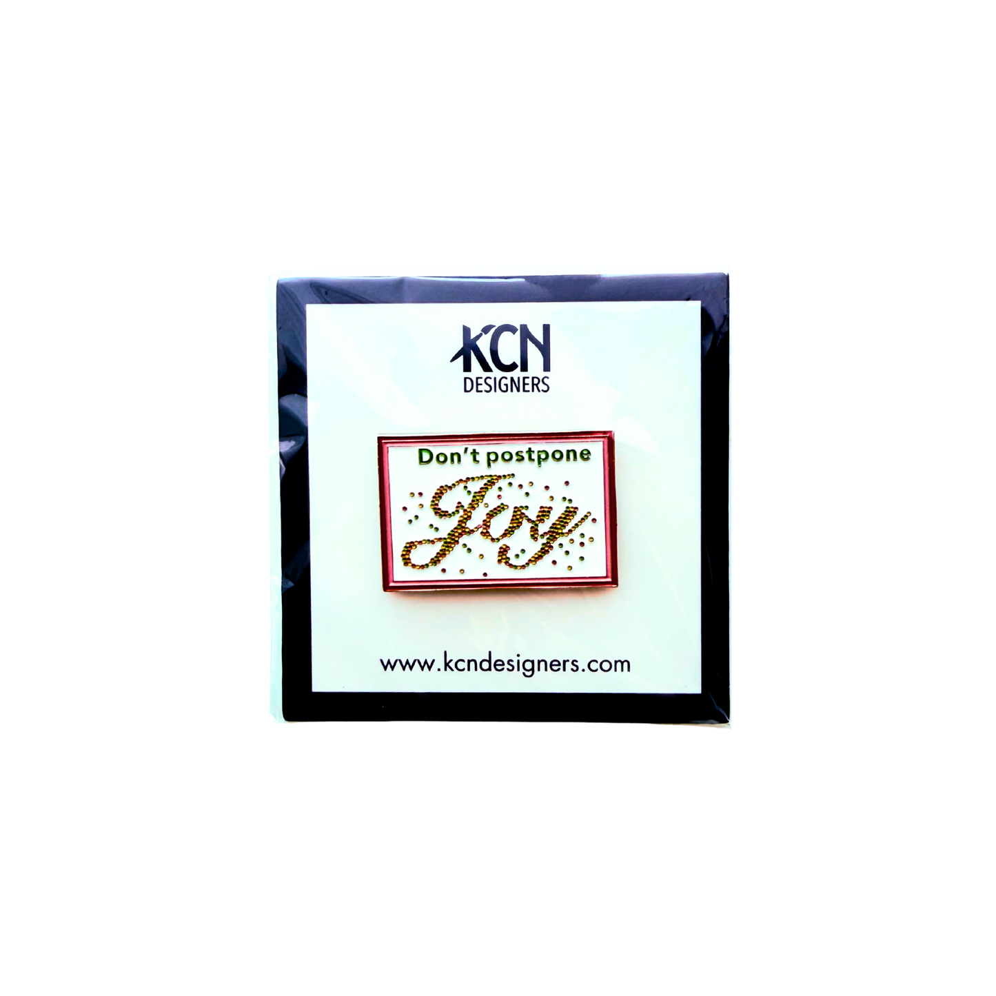 Don't Postpone Joy Needle Minder