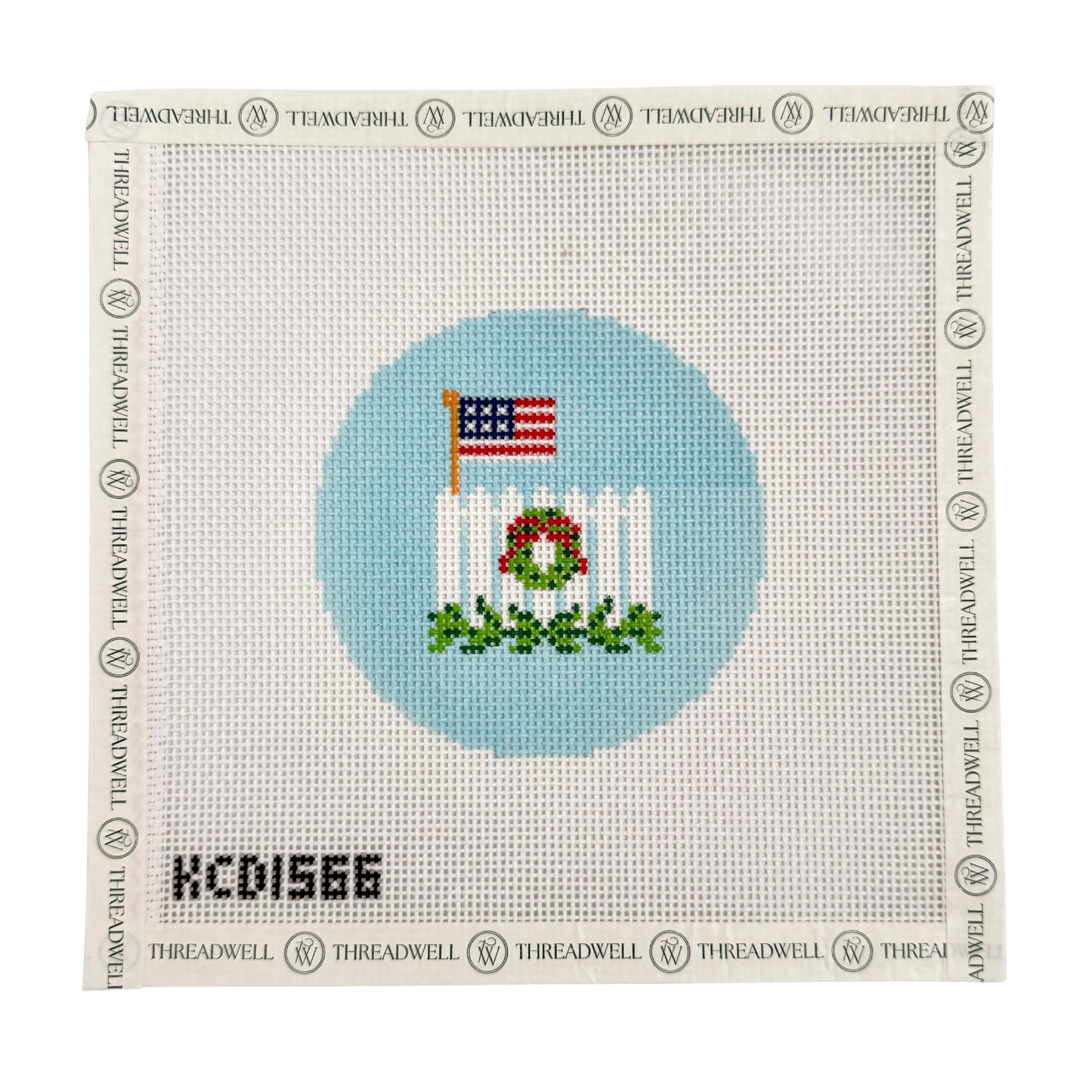 Flag and Picket Fence Round