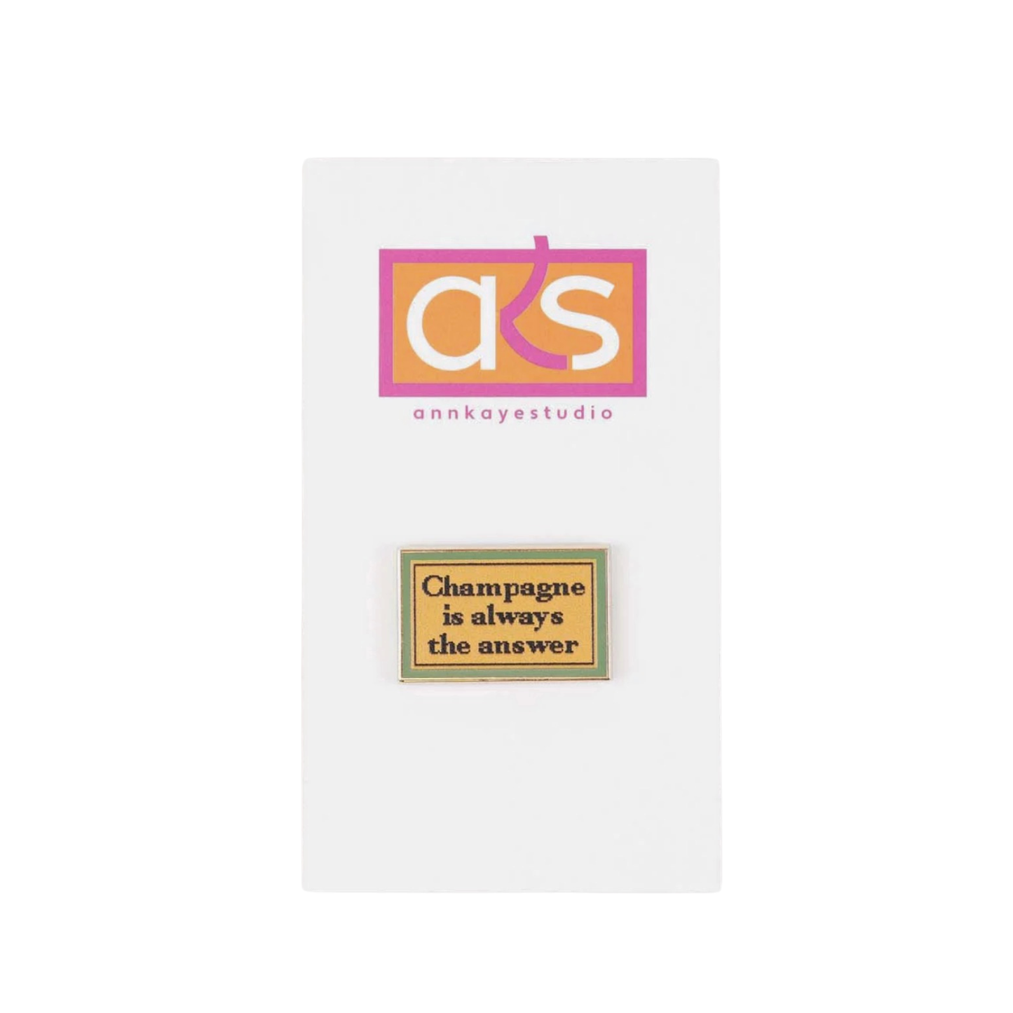 Champagne is Always the Answer Needle Minder