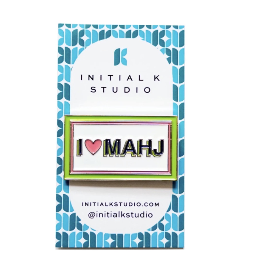 I Heart Mahj Needle Minder