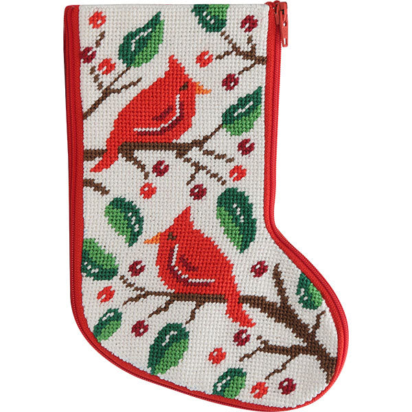 Stitch & Zip: Cardinals Mini Stocking