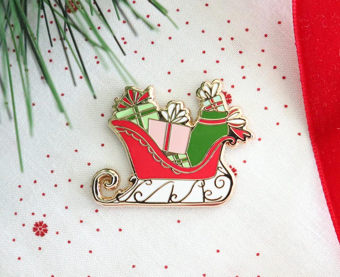 Santa's Sleigh Needle Minder
