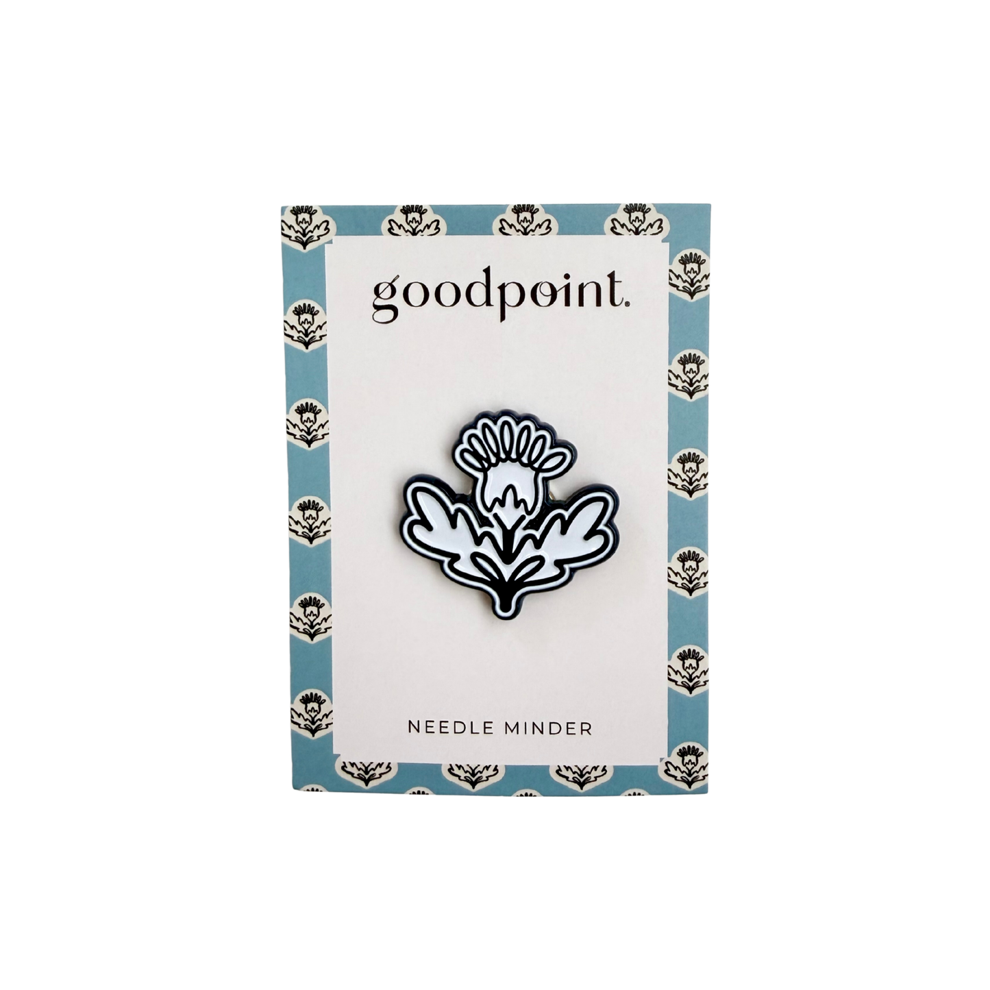 Squiggle Thistle Needle Minder