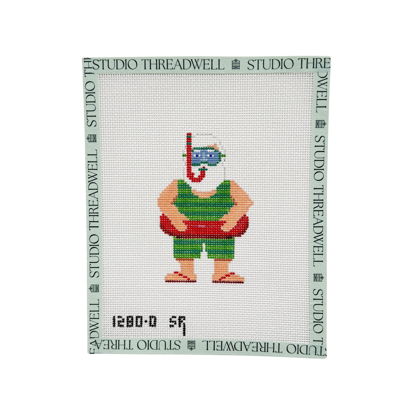 Swimming Santa w/ Snorkel
