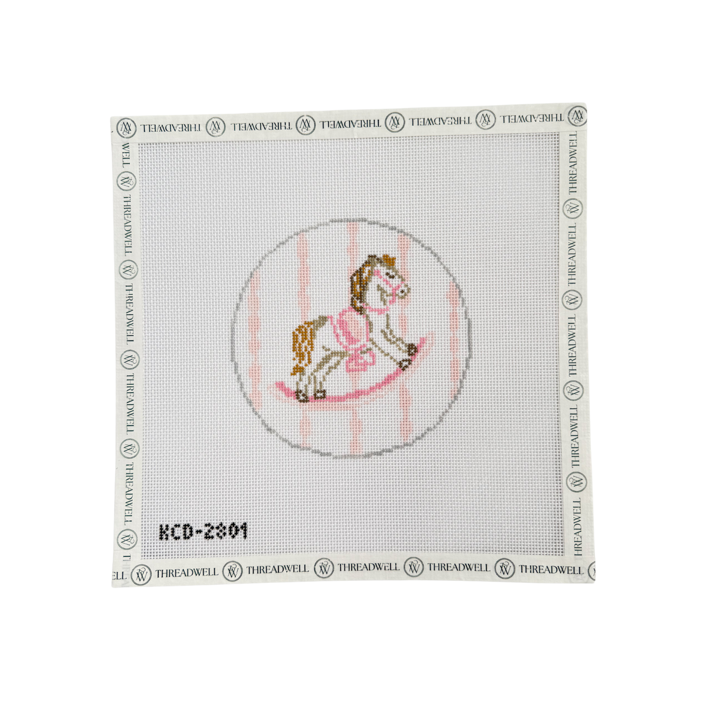 Pink Rocking Horse Round