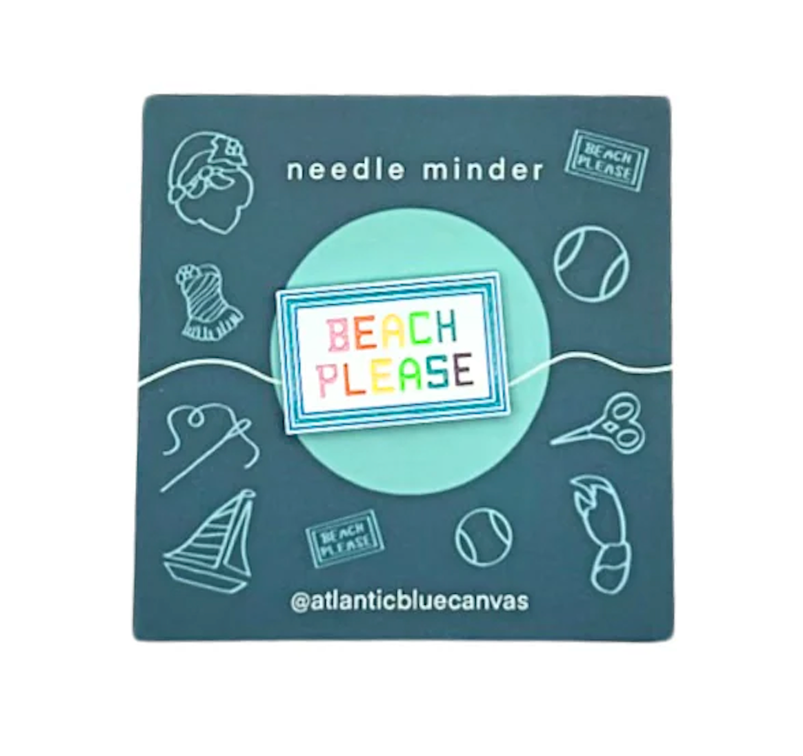 Beach Please Rainbow Needleminder