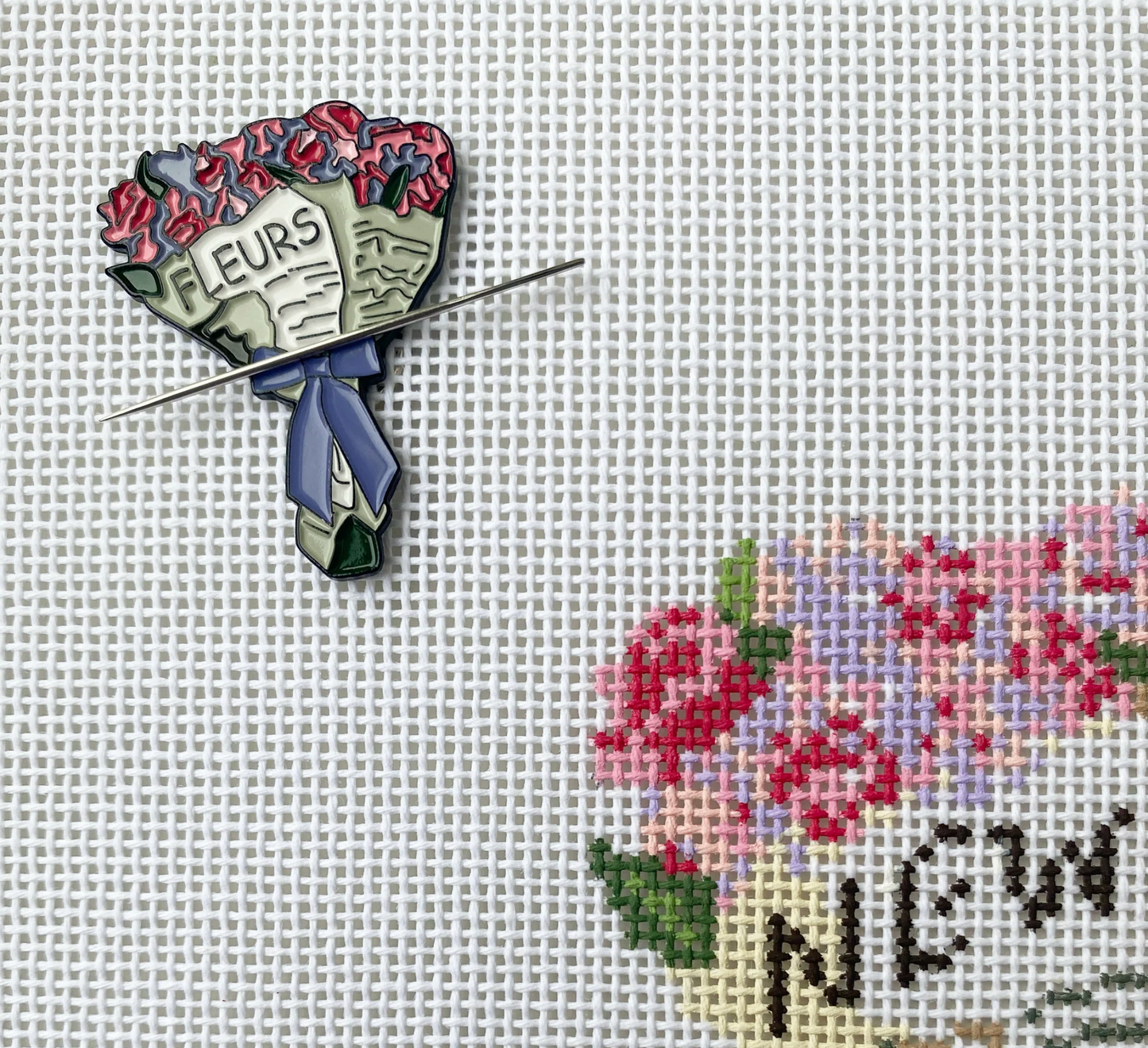 Bouquet of Flowers Needle Minder