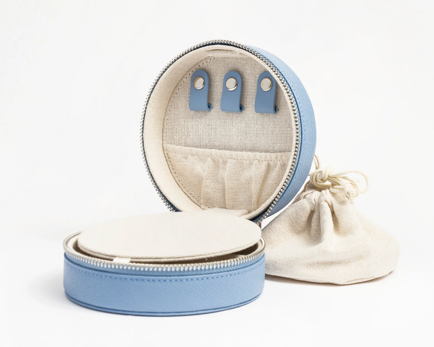 5" Round Self Finishing Jewelry Box