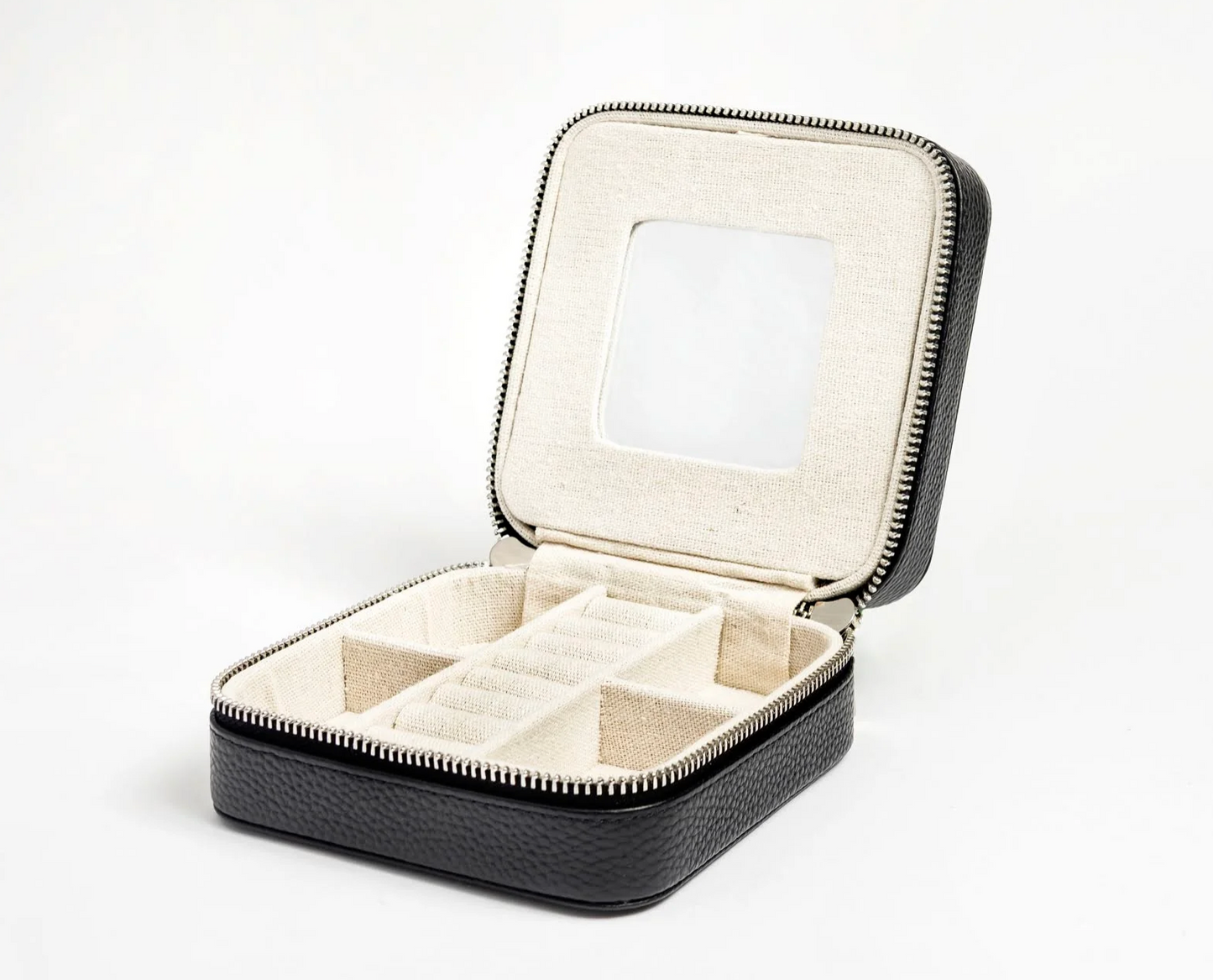 5" Leather Jewelry Box