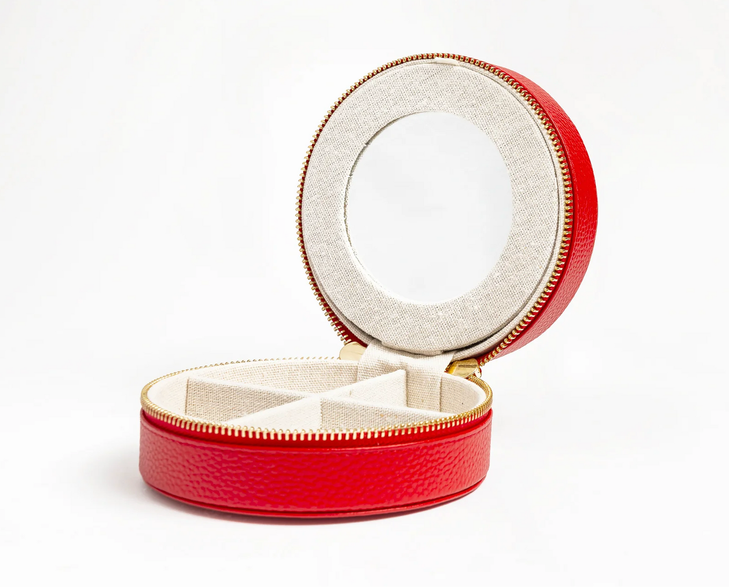 5" Round Self Finishing Jewelry Box