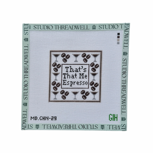 That’s That Me Espresso Coaster