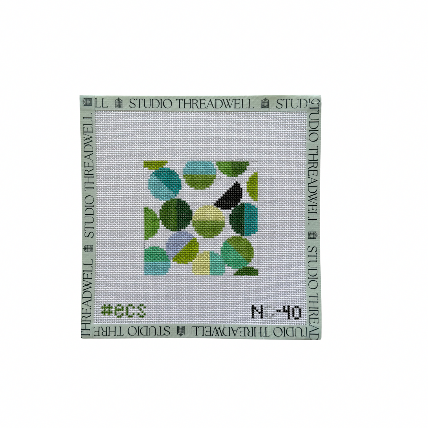 Needlepoint Coaster: Libby
