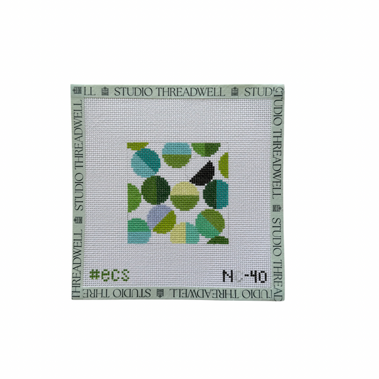 Needlepoint Coaster: Libby