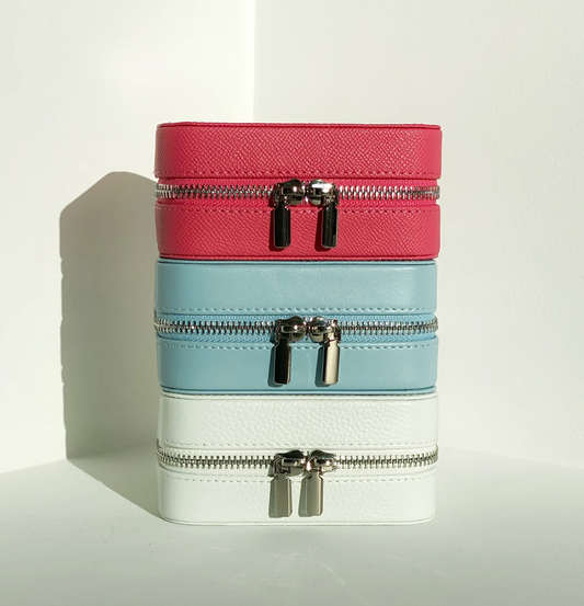 5" Leather Jewelry Box