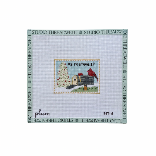 Vintage Stamp Collection: Post Box