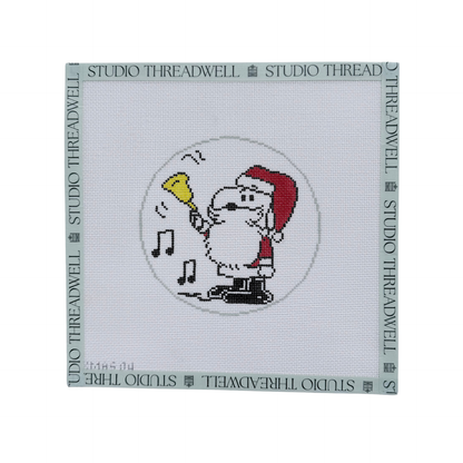 PEANUTS Christmas: Snoopy Santa Ringing the Bell