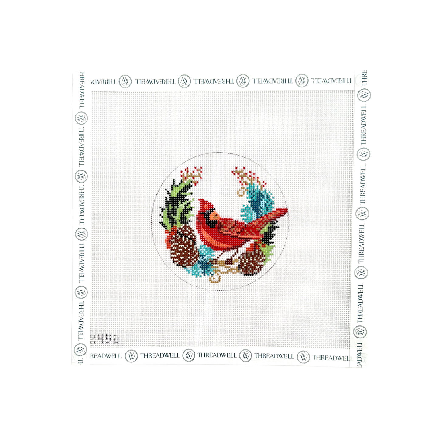 Cardinal & Pinecones