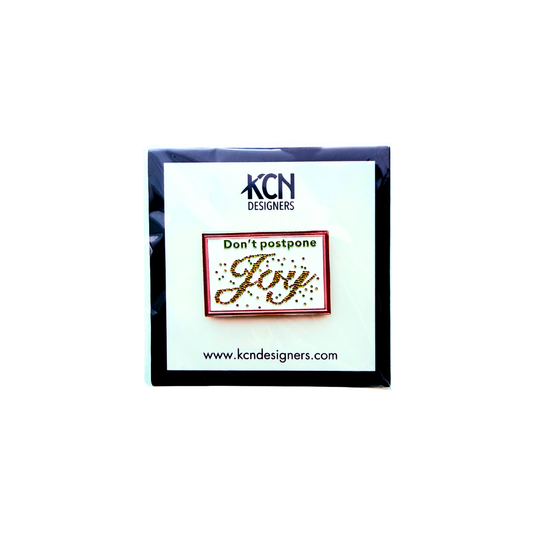 Don't Postpone Joy Needle Minder