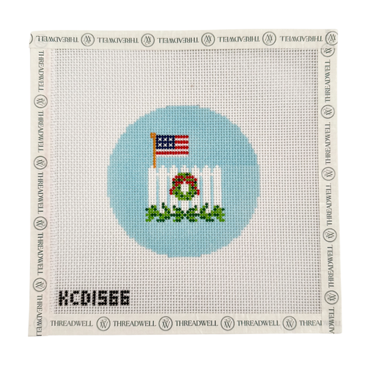 Flag and Picket Fence Round