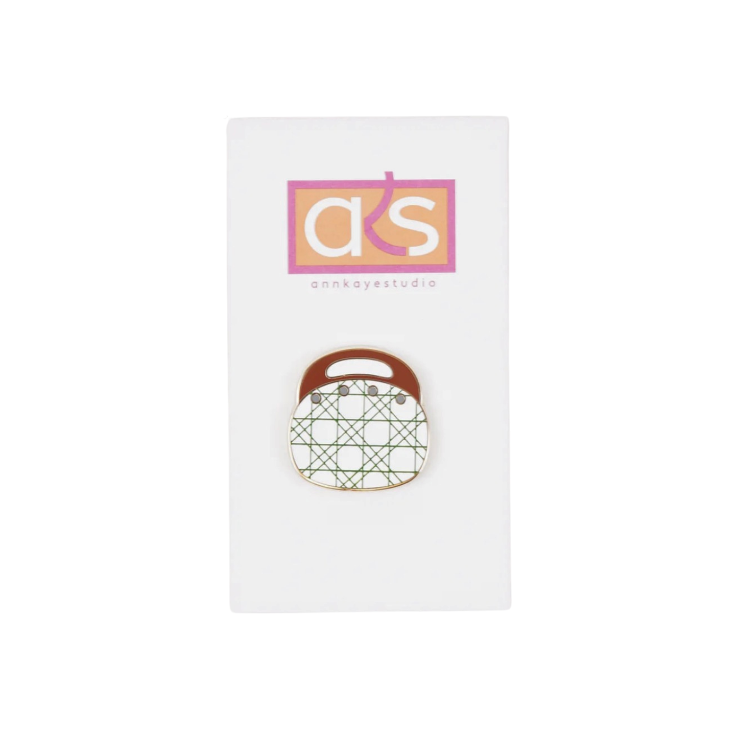 Caning Bermuda Bag Needleminder