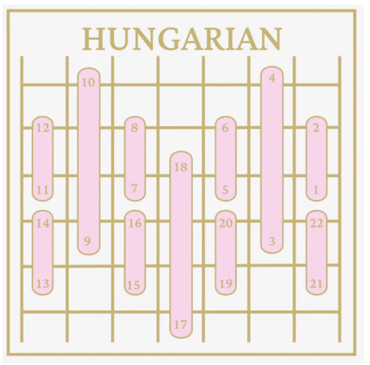 Hungarian Stitch Needle Minder