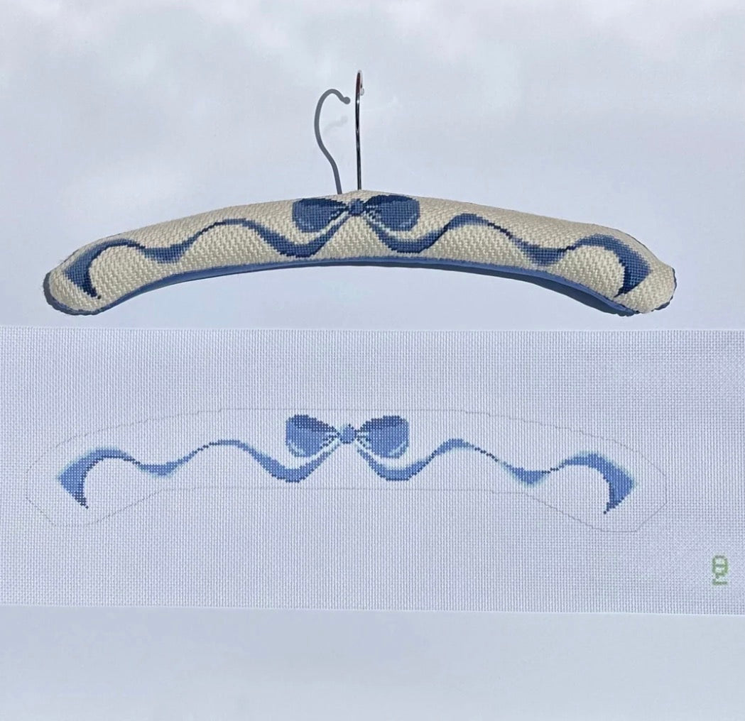 Blue Bow Hanger