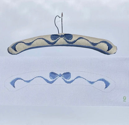 Blue Bow Hanger