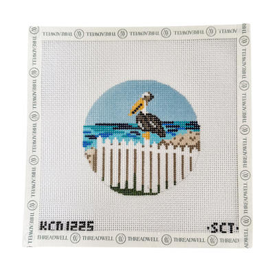 Pelican and Picket Fence
