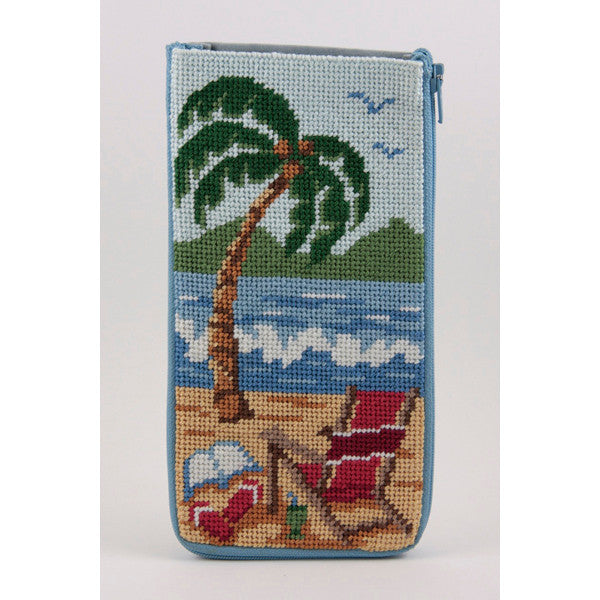 Stitch & Zip: At the Beach Eyeglass Case