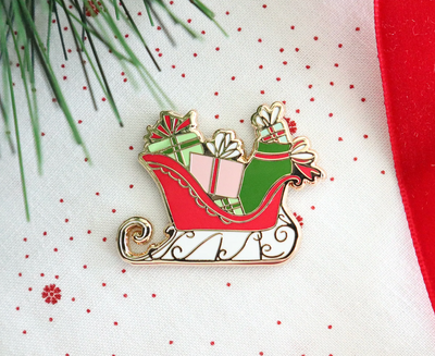 Santa's Sleigh Needle Minder