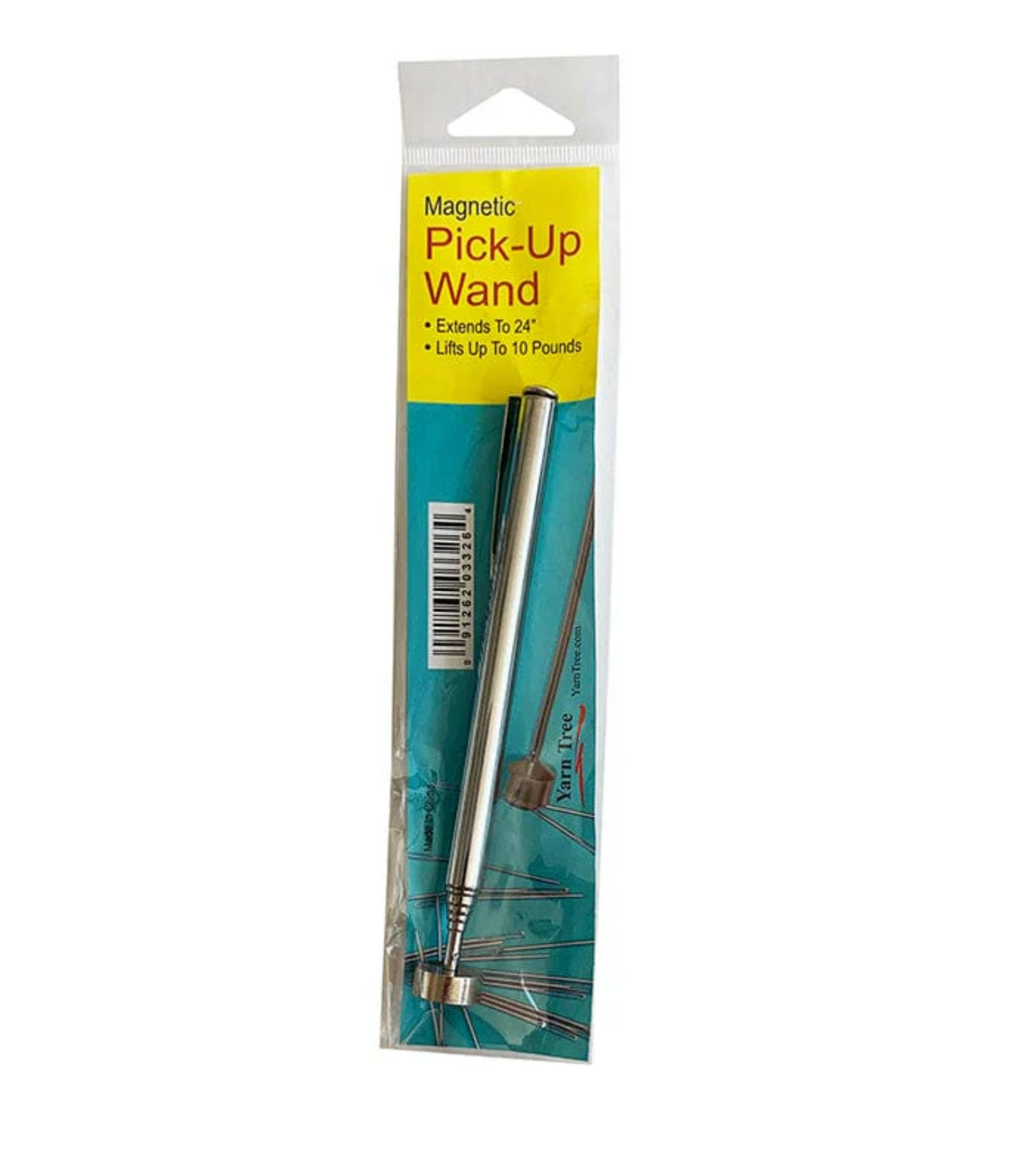 Magnet Pick Up Wand- Silver