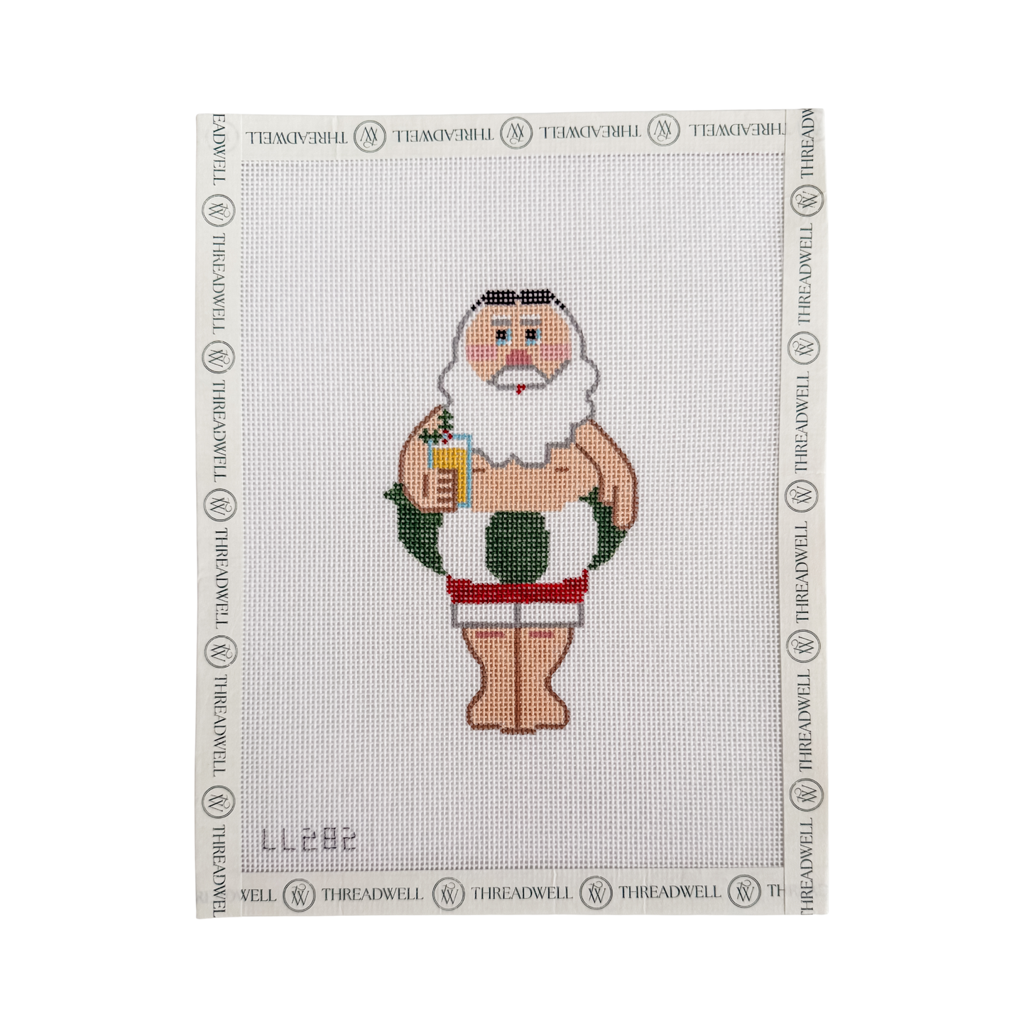 Swimming Santa