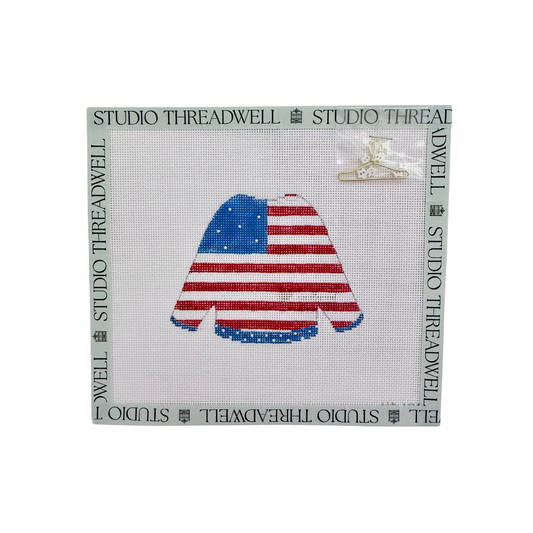 Sweater Flag with Stitch Guide