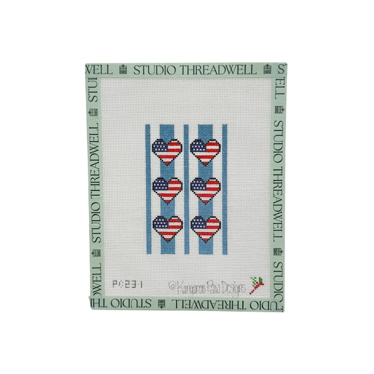 Americana Hearts Passport Insert