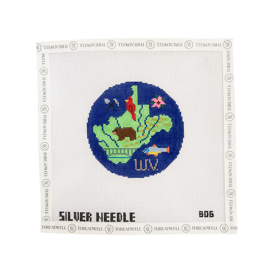 West Virginia Ornament