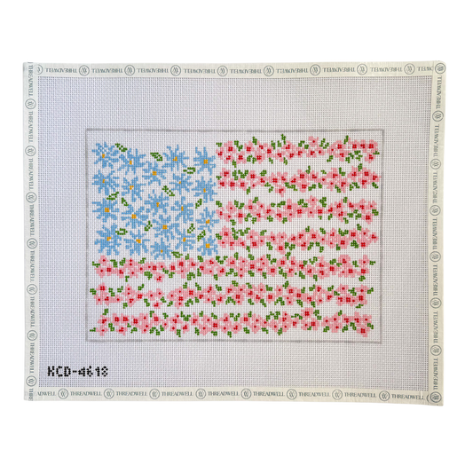 Memorial Day Flag Floral