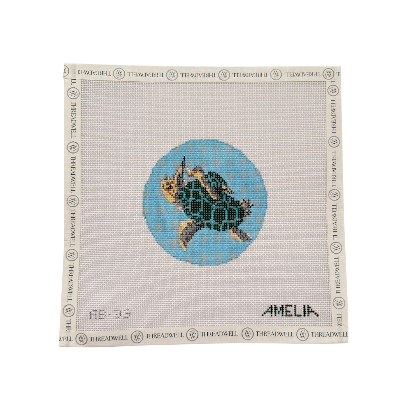 Sea Turtle and Baby Ornament
