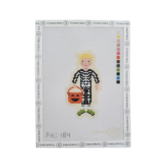 Trick or Treaters - Boy Toddler Skeleton