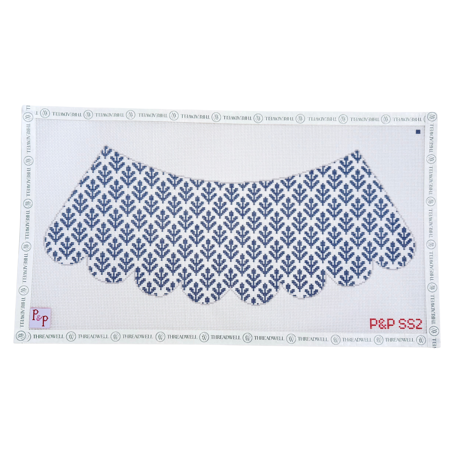 Indigo Ivy Lampshade