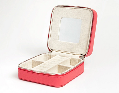 5" Leather Jewelry Box