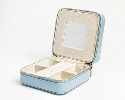 5" Leather Jewelry Box
