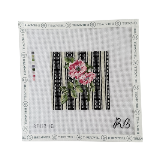 Striped Sweet Briar Rose