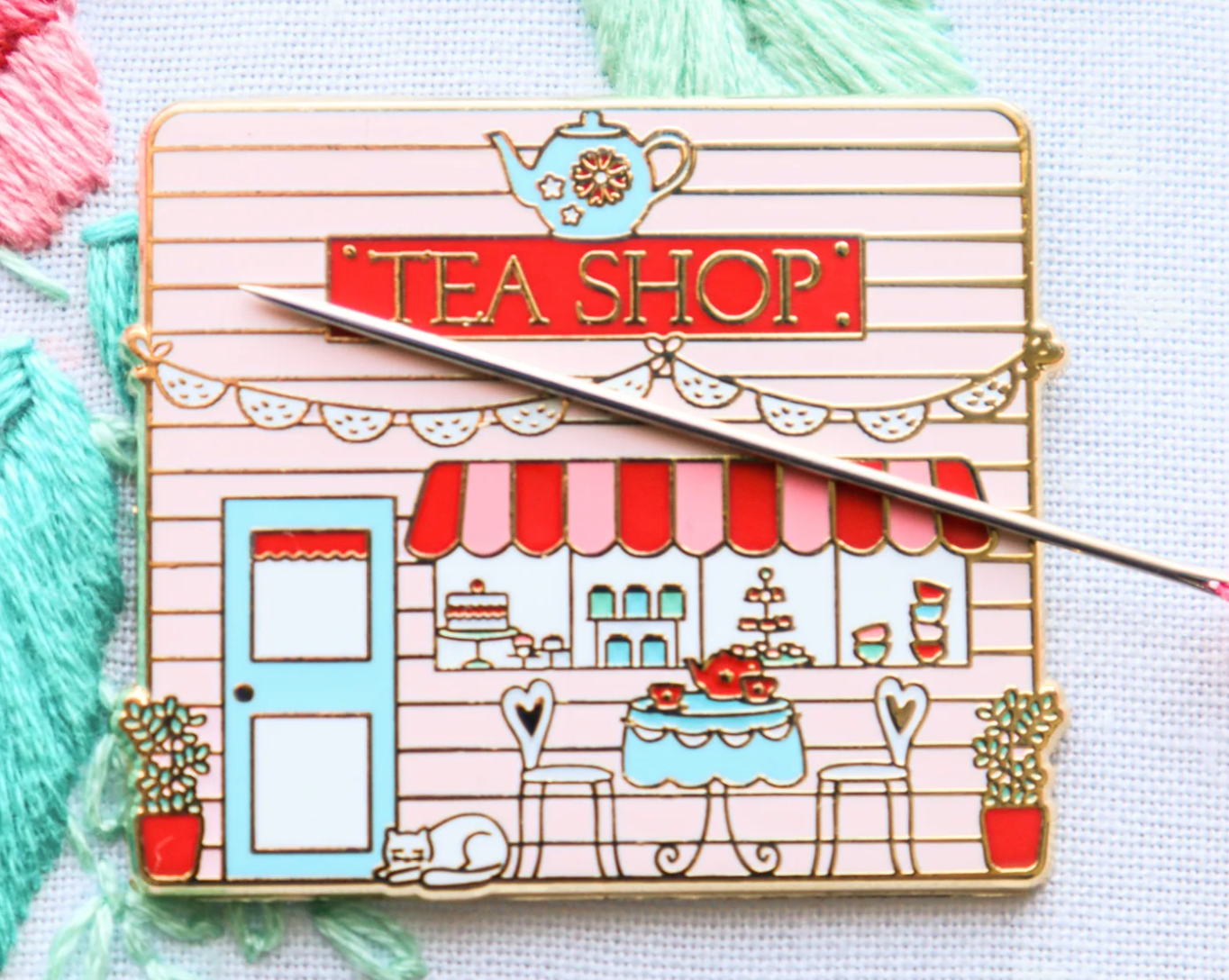 Tea Shop Needle Minder